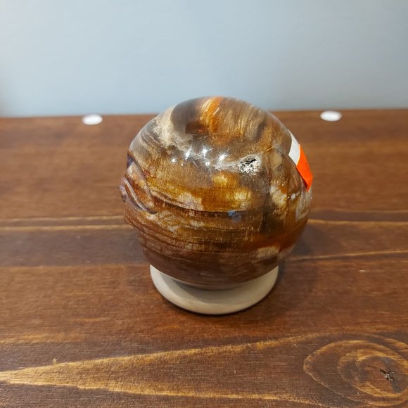 🔥 Sale 🔥 Chocolate Jasper Smiling Buddha Sphere - Final Price - Picture 6 of 11